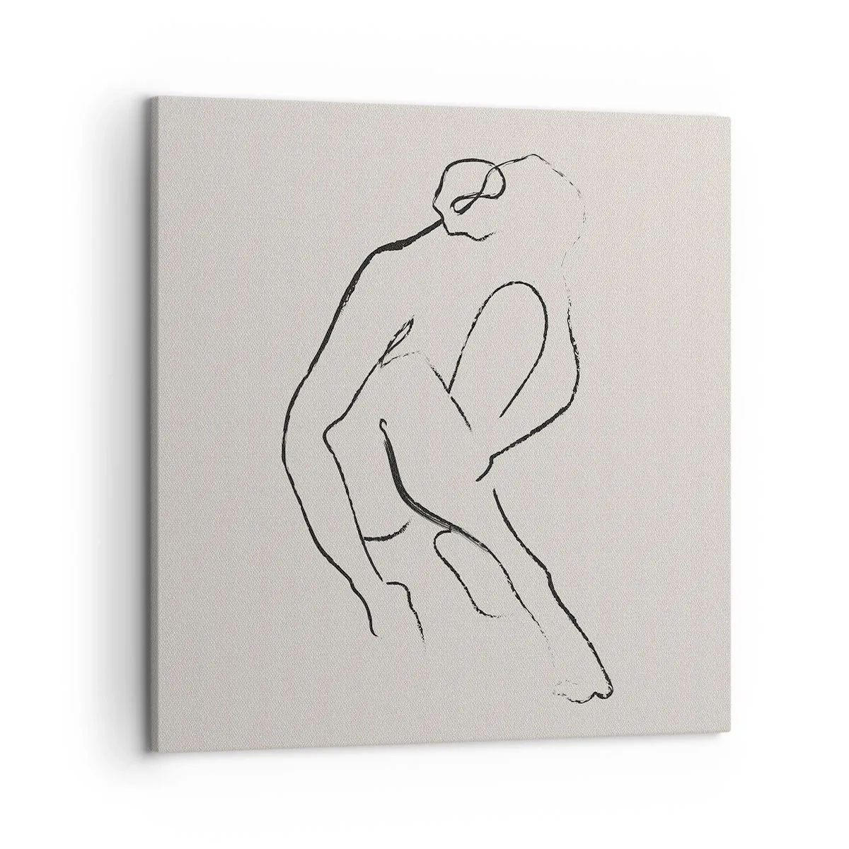 Vászonkép - Intim vázlat - 50x50 cm