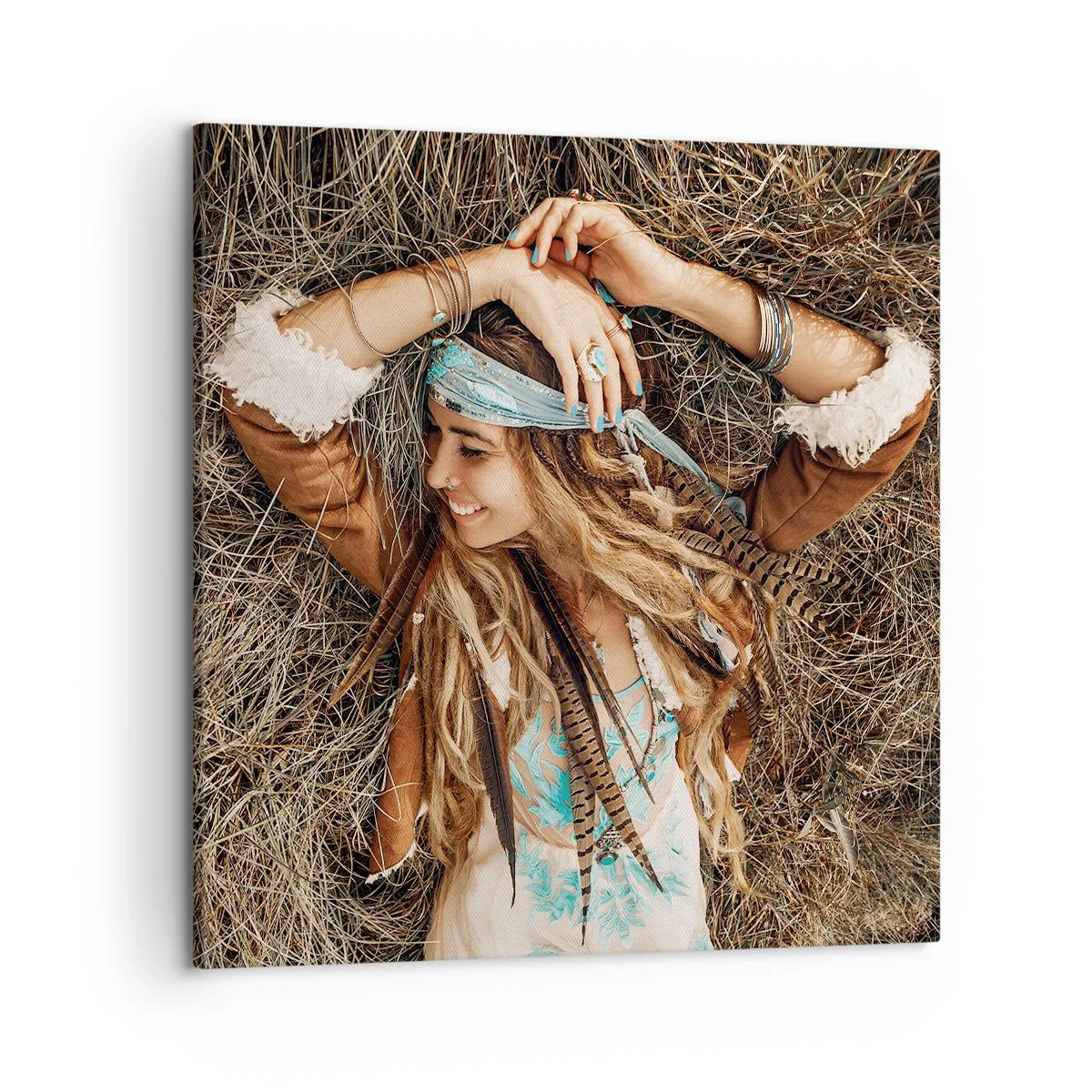 Vászonkép - Útban a szerelem nyara felé - 50x50 cm