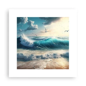 Poszter - Zaj csak neked - 30x30 cm