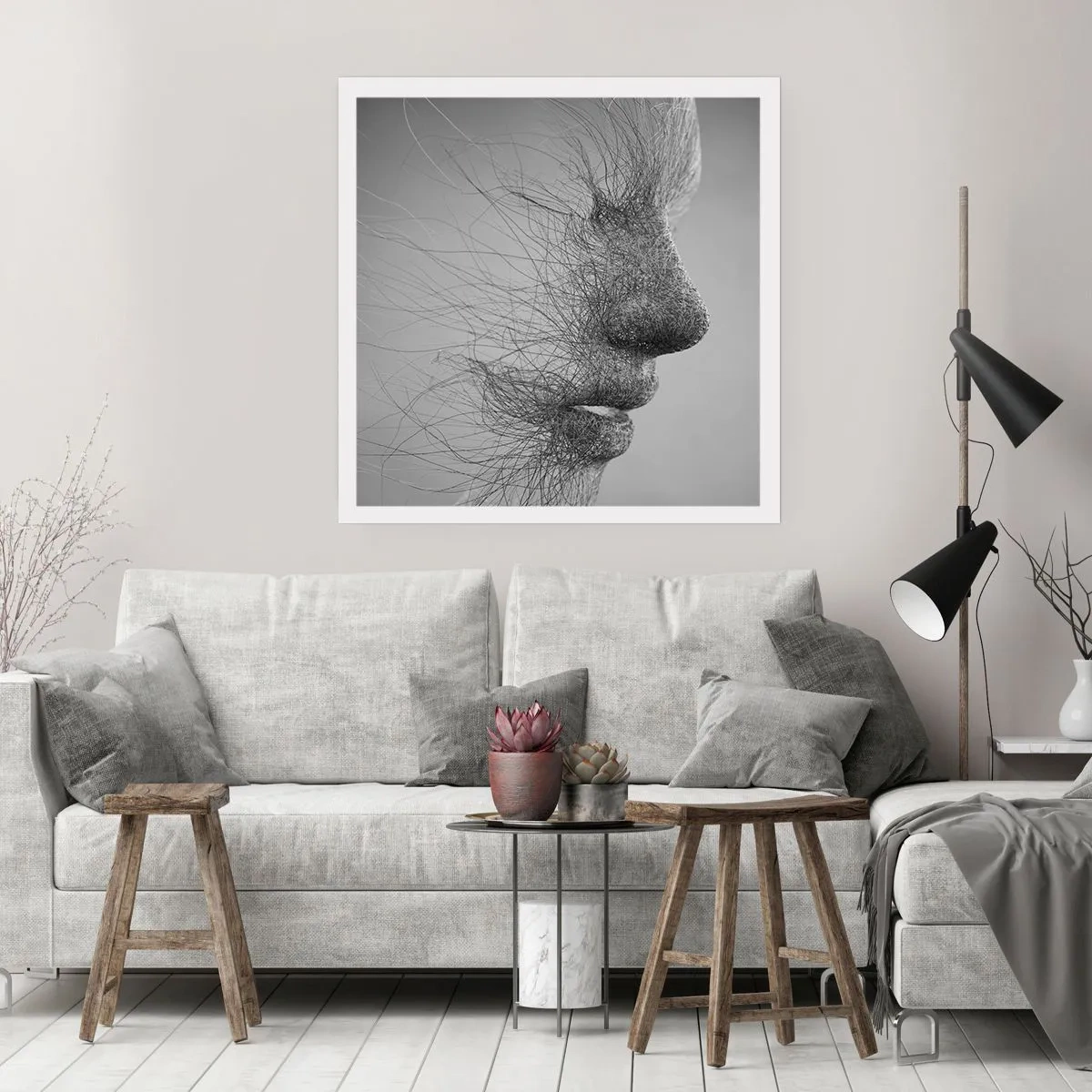 Poszter - A szél szelleme - 60x60 cm