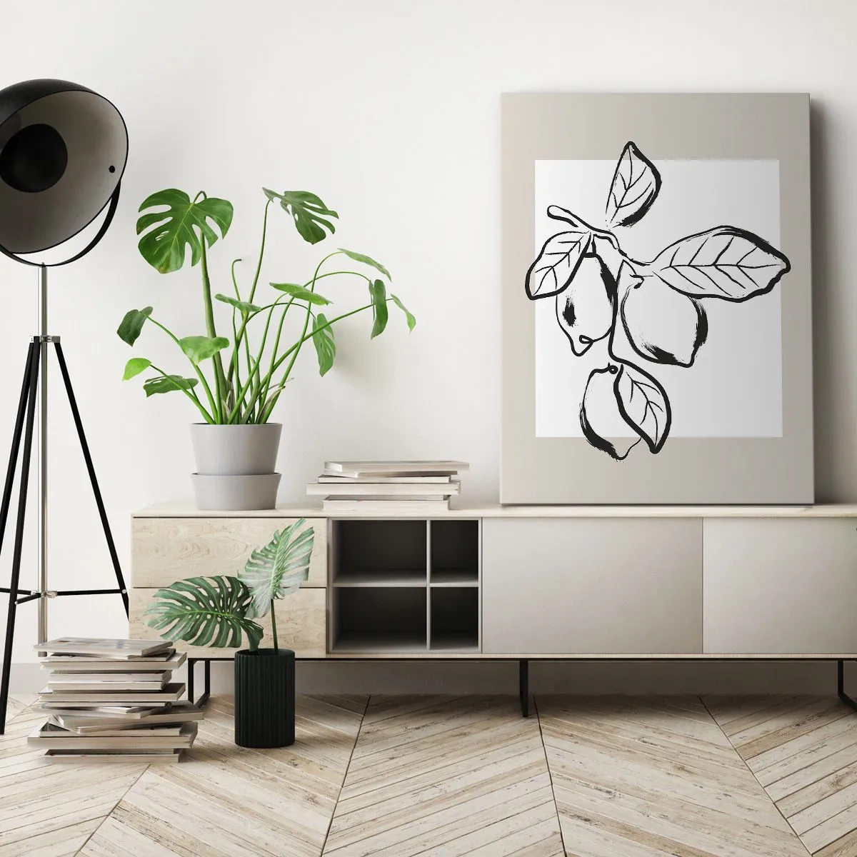 Vászonkép - Ahol a citrom érik... - 65x120 cm