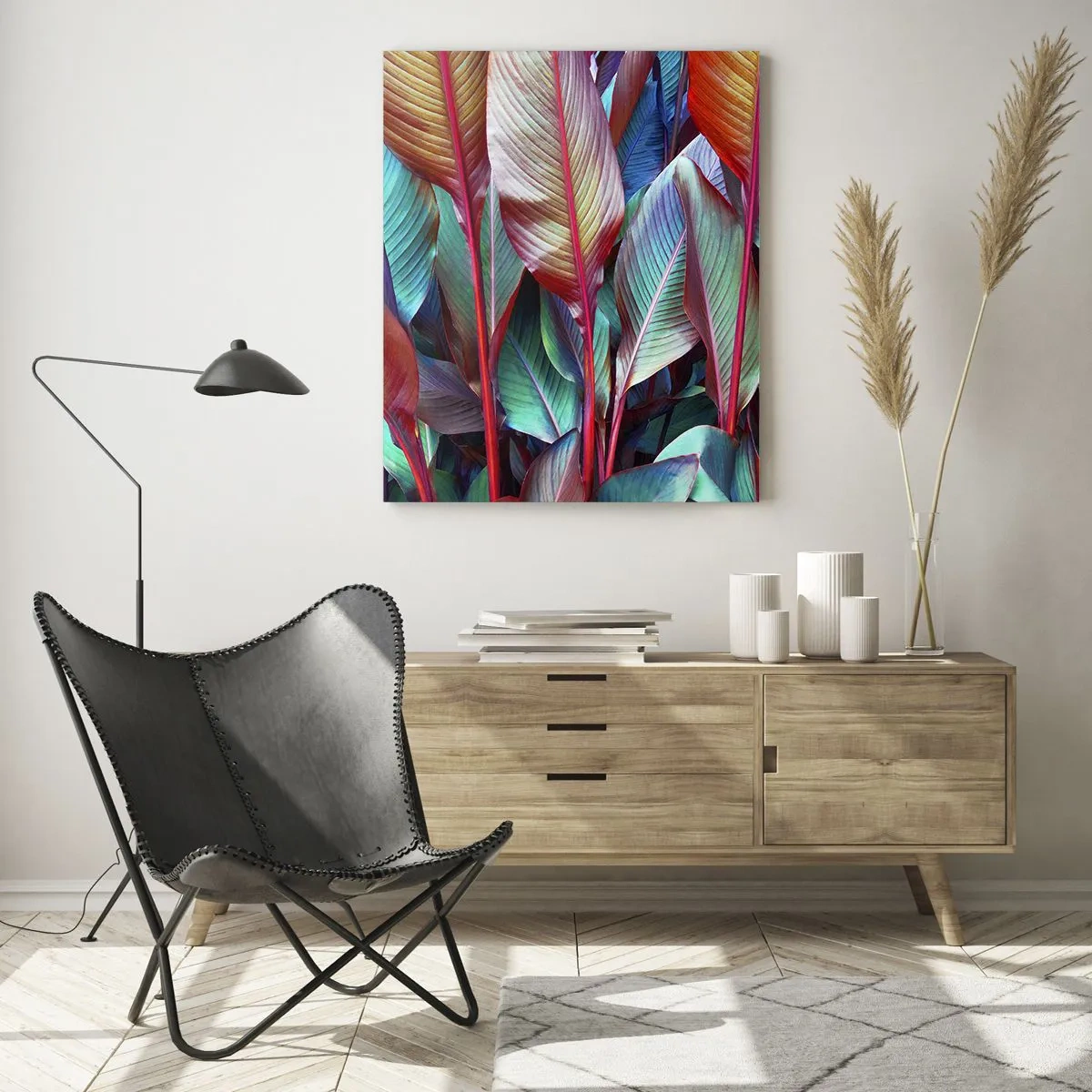 Üveg kép - Egy színes sűrű - 50x70 cm