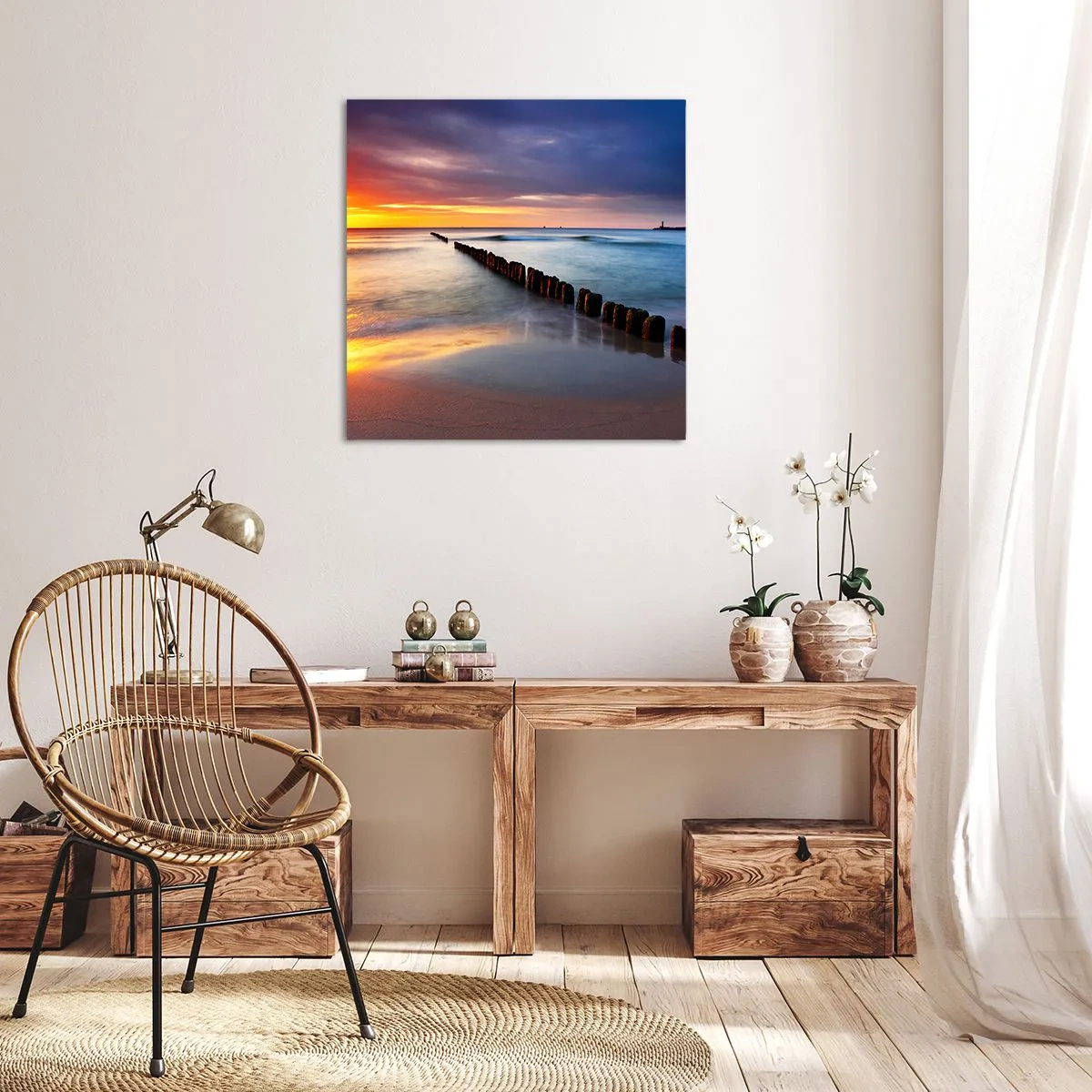 Vászonkép - Halgasd a csendet - 70x70 cm