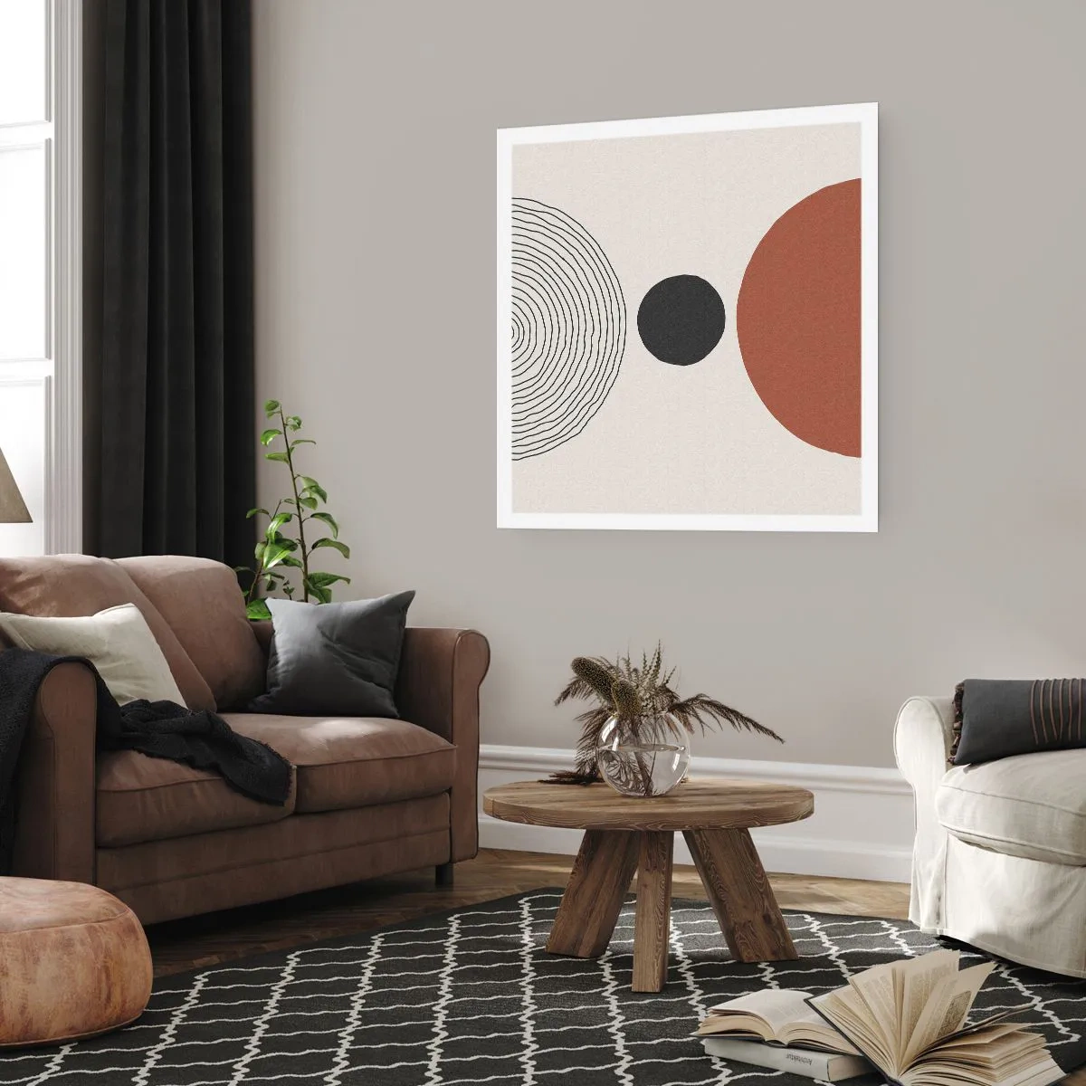 Poszter - A figyelem középpontjában - 60x60 cm