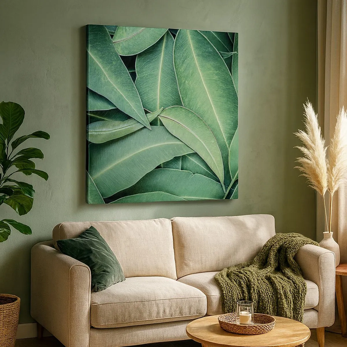 Vászonkép - Lédús és friss - 30x30 cm