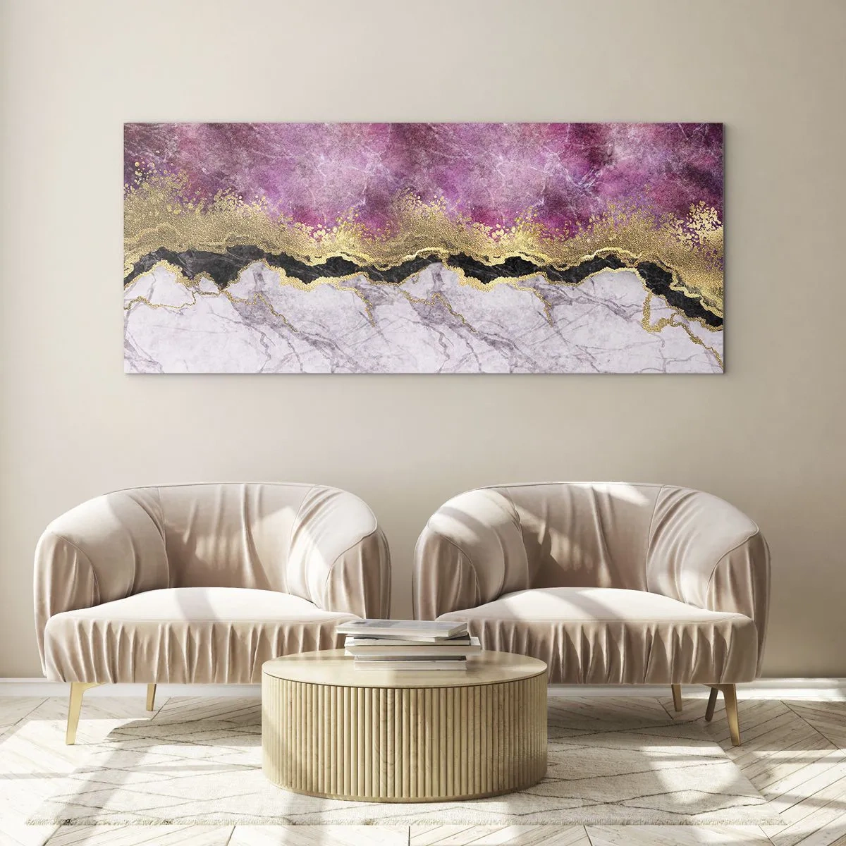Üveg kép - A határon - 100x40 cm
