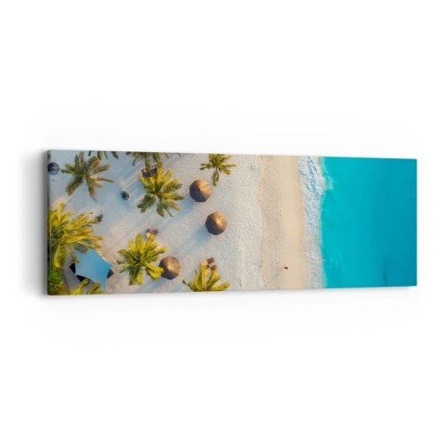 Vászonkép - Üdvözöljük a paradicsomban - 90x30 cm