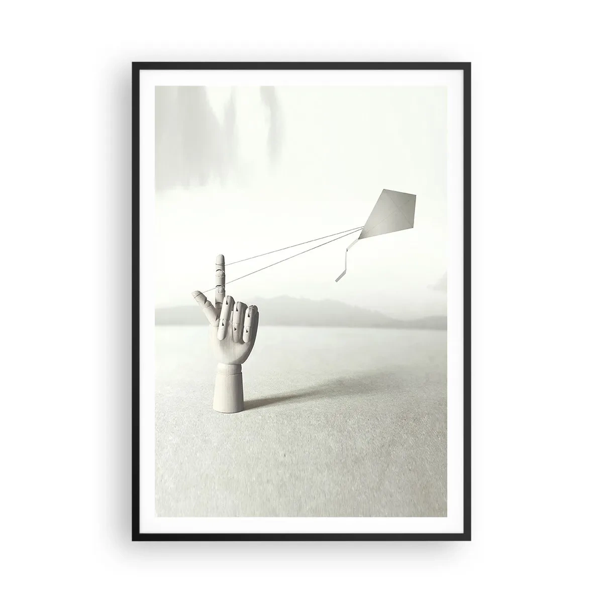 Poszter fehér keretben - Erőpróba - 70x100 cm