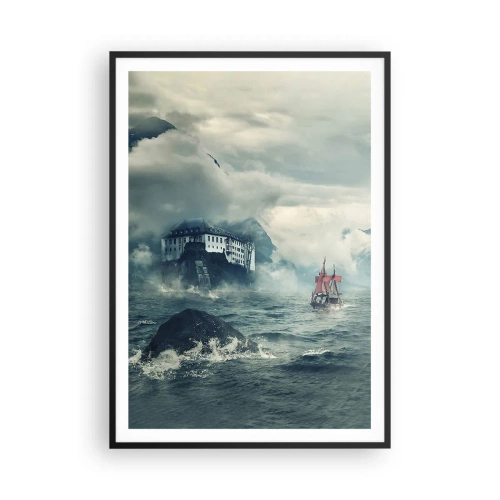 Poszter fehér keretben - Varázslatos vizeken - 70x100 cm