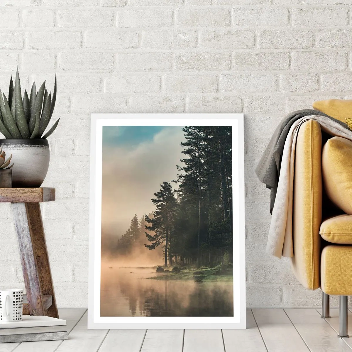 Poszter fekete keretben - A nap születése - 30x40 cm