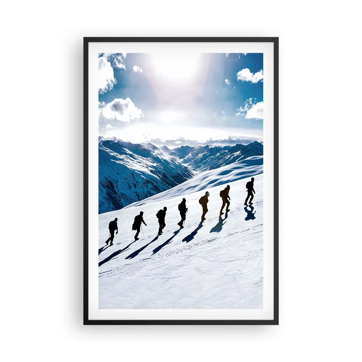 Poszter fehér keretben - A hódítók csapata - 61x91 cm