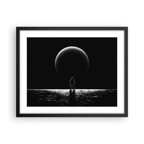 Poszter fehér keretben - Szemtől szemben - 50x40 cm