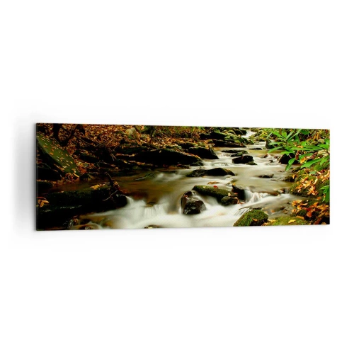 Vászonkép - Mint folyékony ezüst - 160x50 cm