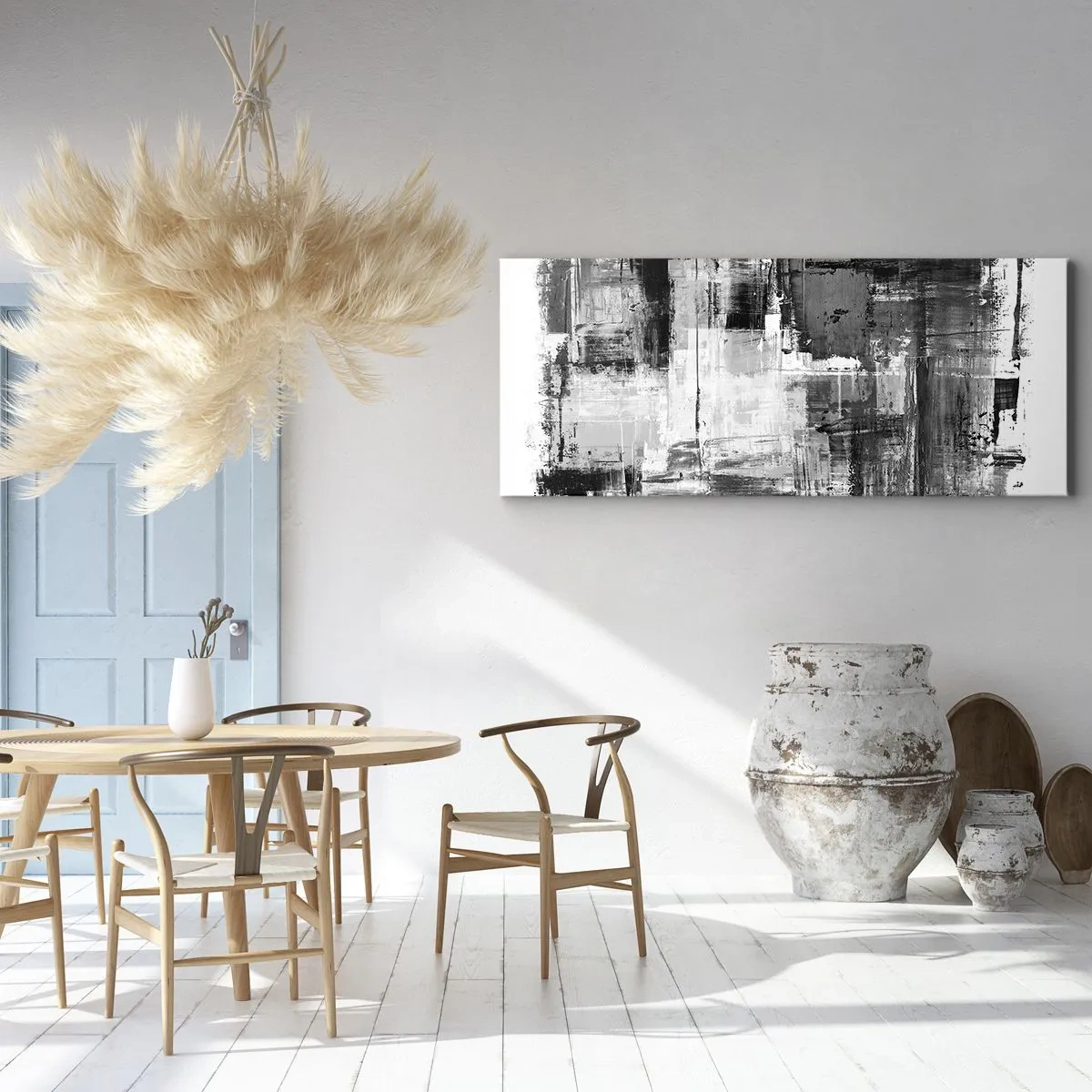 Vászonkép - A szürke szép - 140x50 cm