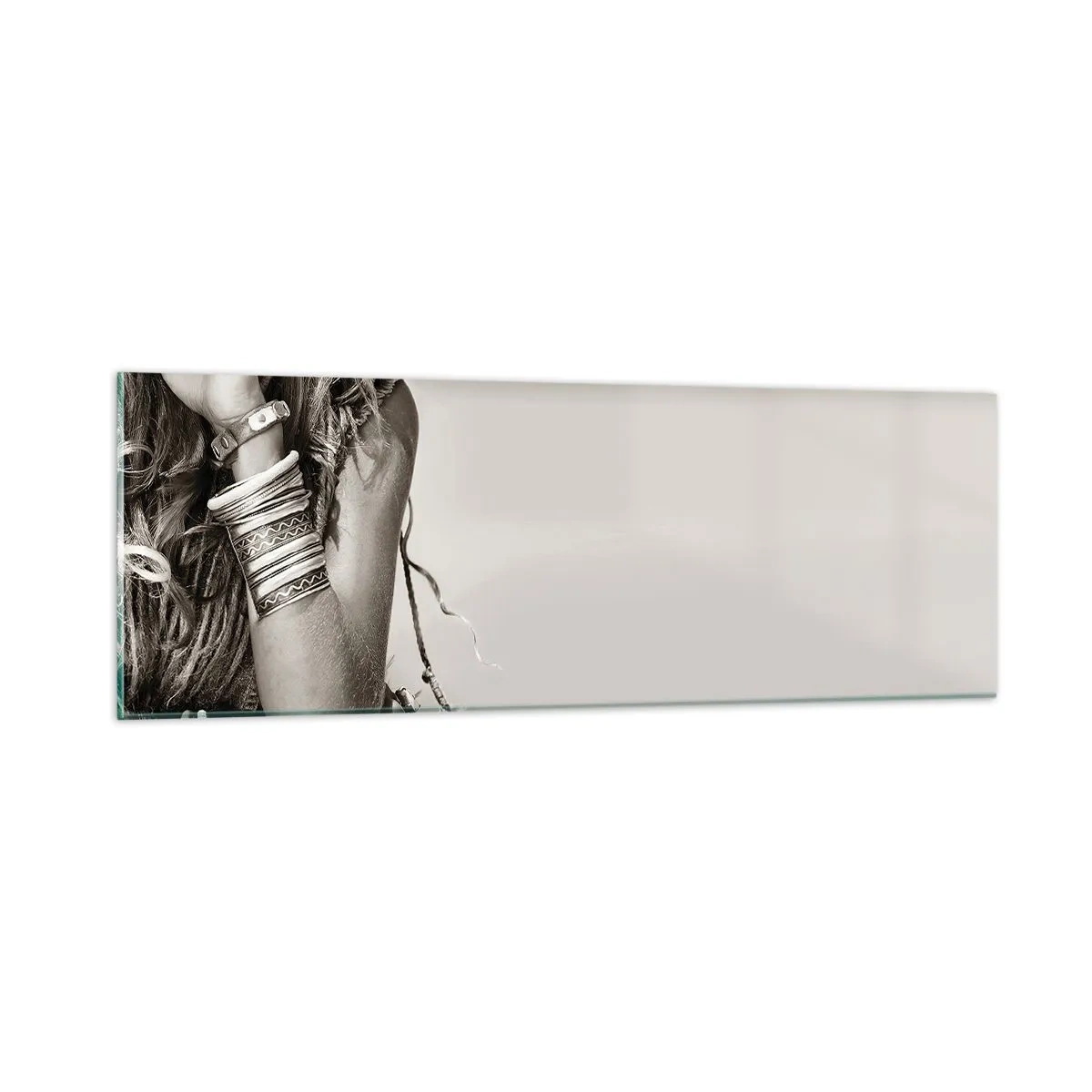 Üveg kép - Mint egy leány - 90x30 cm