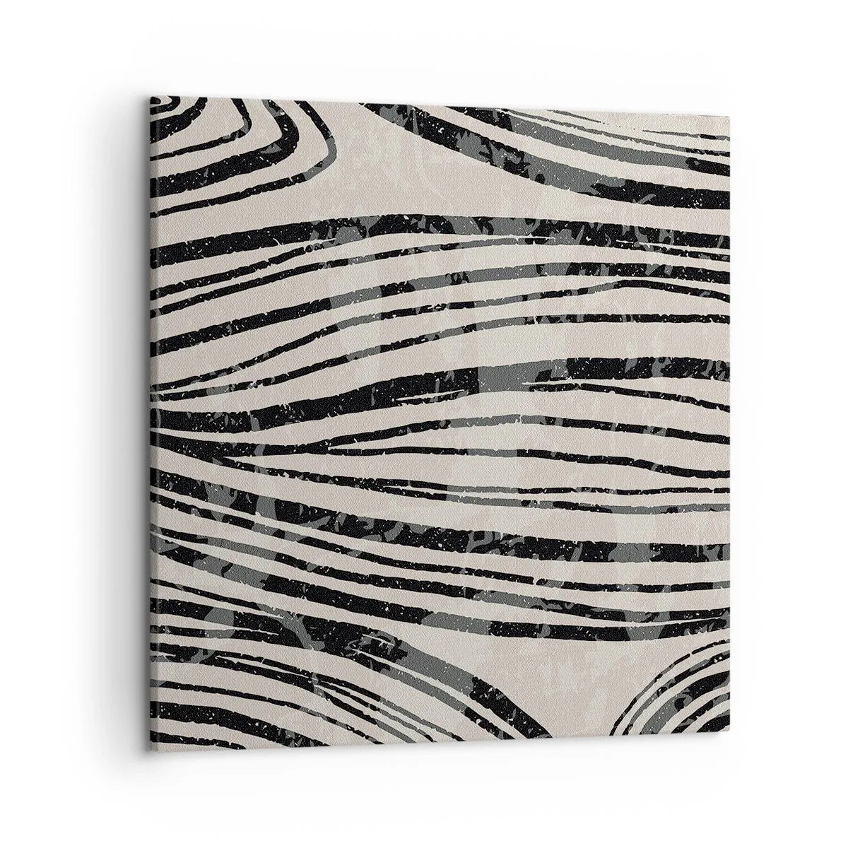 Vászonkép - Vonalak csobbanása - 50x50 cm