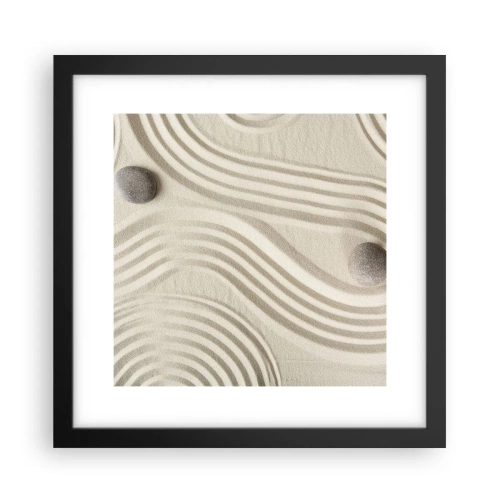 Poszter fehér keretben - A meleg érintése - 30x30 cm