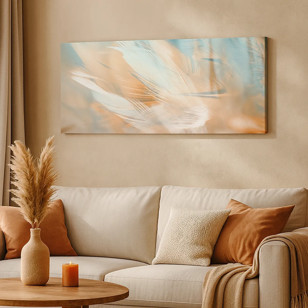 Vászonkép - A szelídség földjén - 30x30 cm