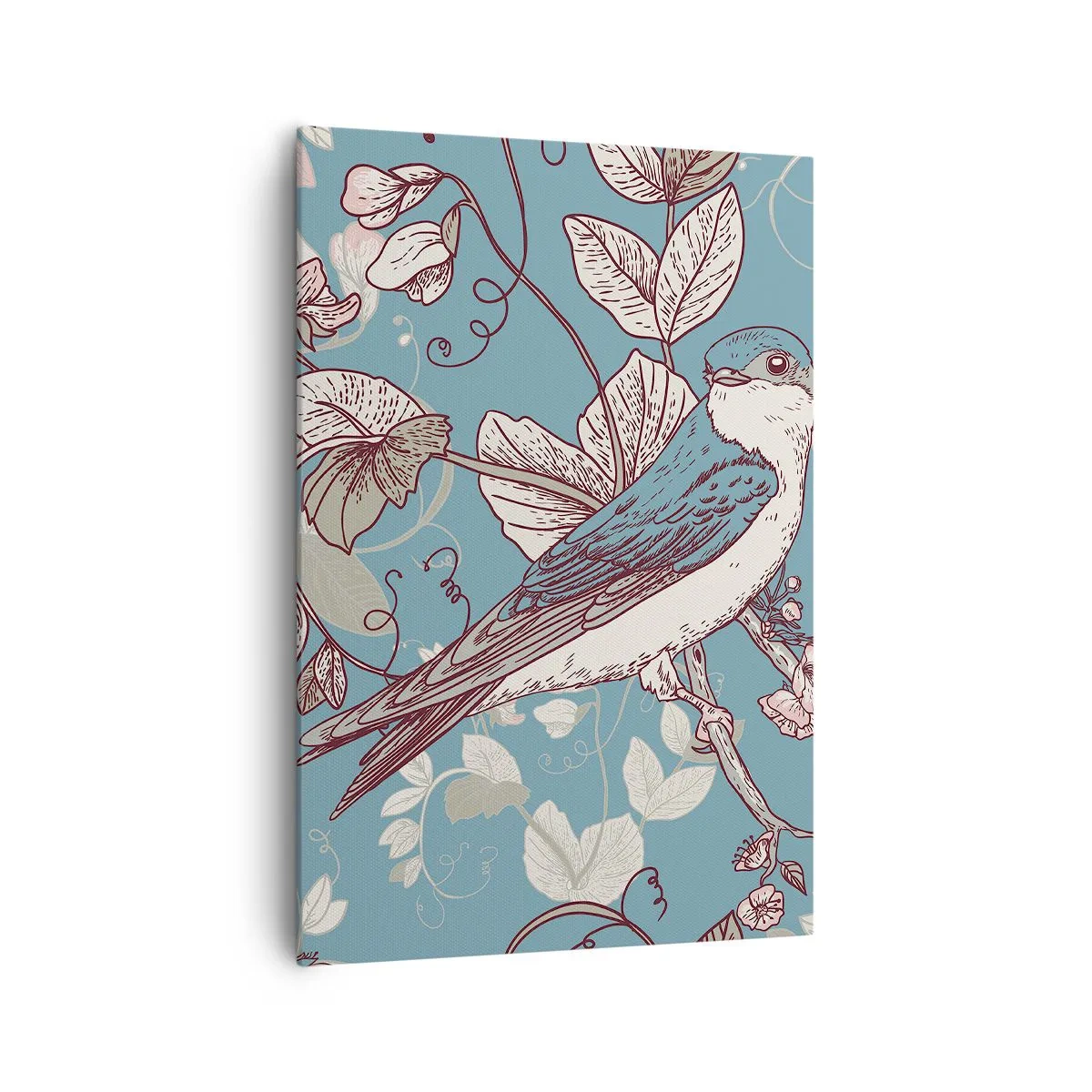 Vászonkép - A vörös és ezüst tűlevelűben - 70x100 cm