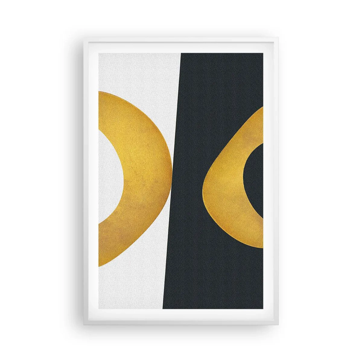 Poszter fekete keretben - Először is: arany - 61x91 cm