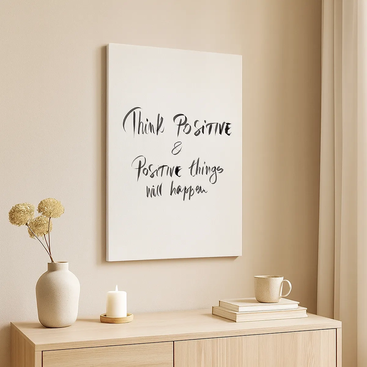 Vászonkép - Hogyan élj? - 50x70 cm