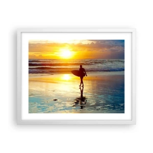 Poszter fekete keretben - A harcos visszatérése - 50x40 cm