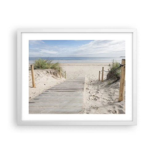 Poszter fekete keretben - A horizontig - 50x40 cm