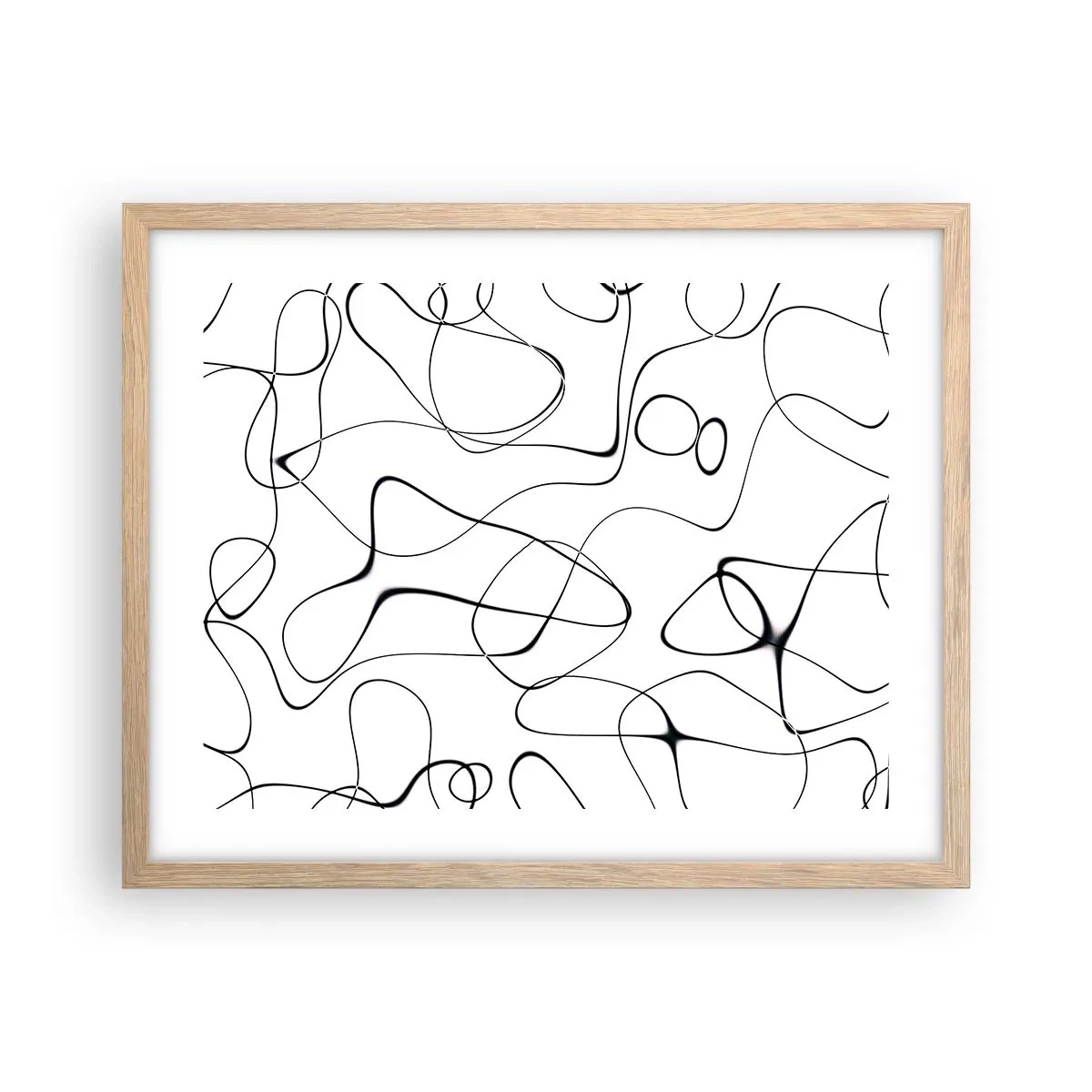 Poszter világos tölgy keretben - Életutak, sorsok - 50x40 cm