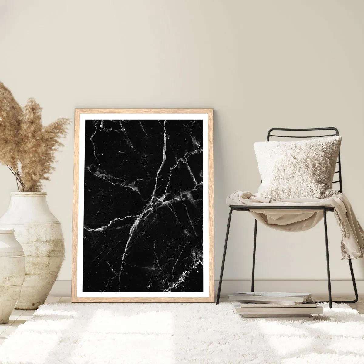 Poszter világos tölgy keretben - A kő titkos élete - 70x100 cm
