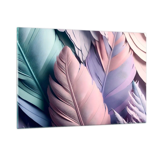 Üveg kép - Madár sikk - 120x80 cm