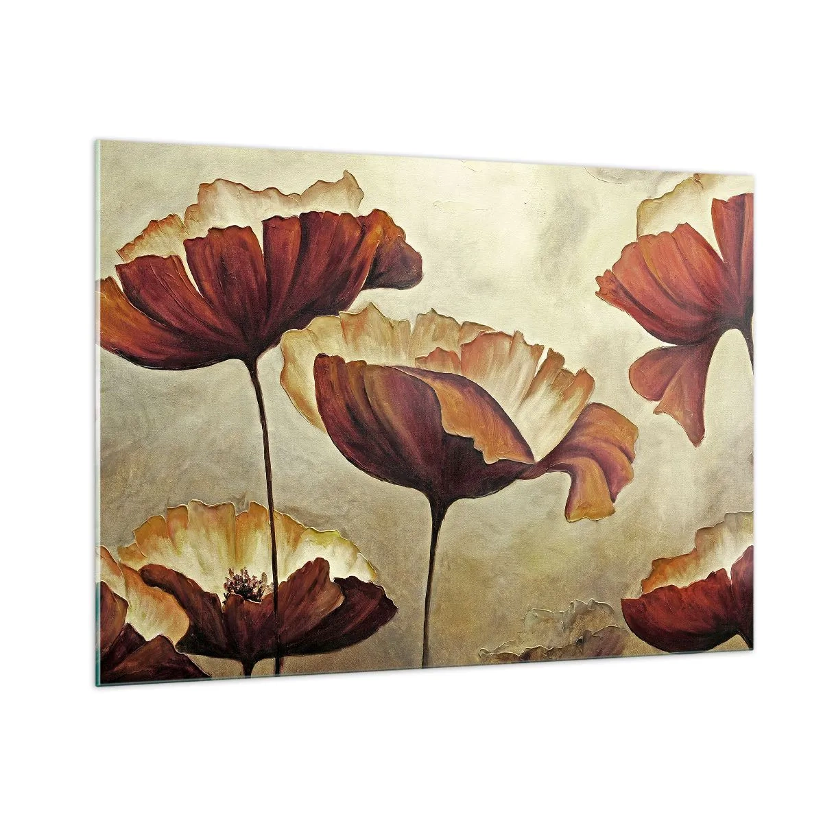 Üveg kép - Rét - 100x70 cm