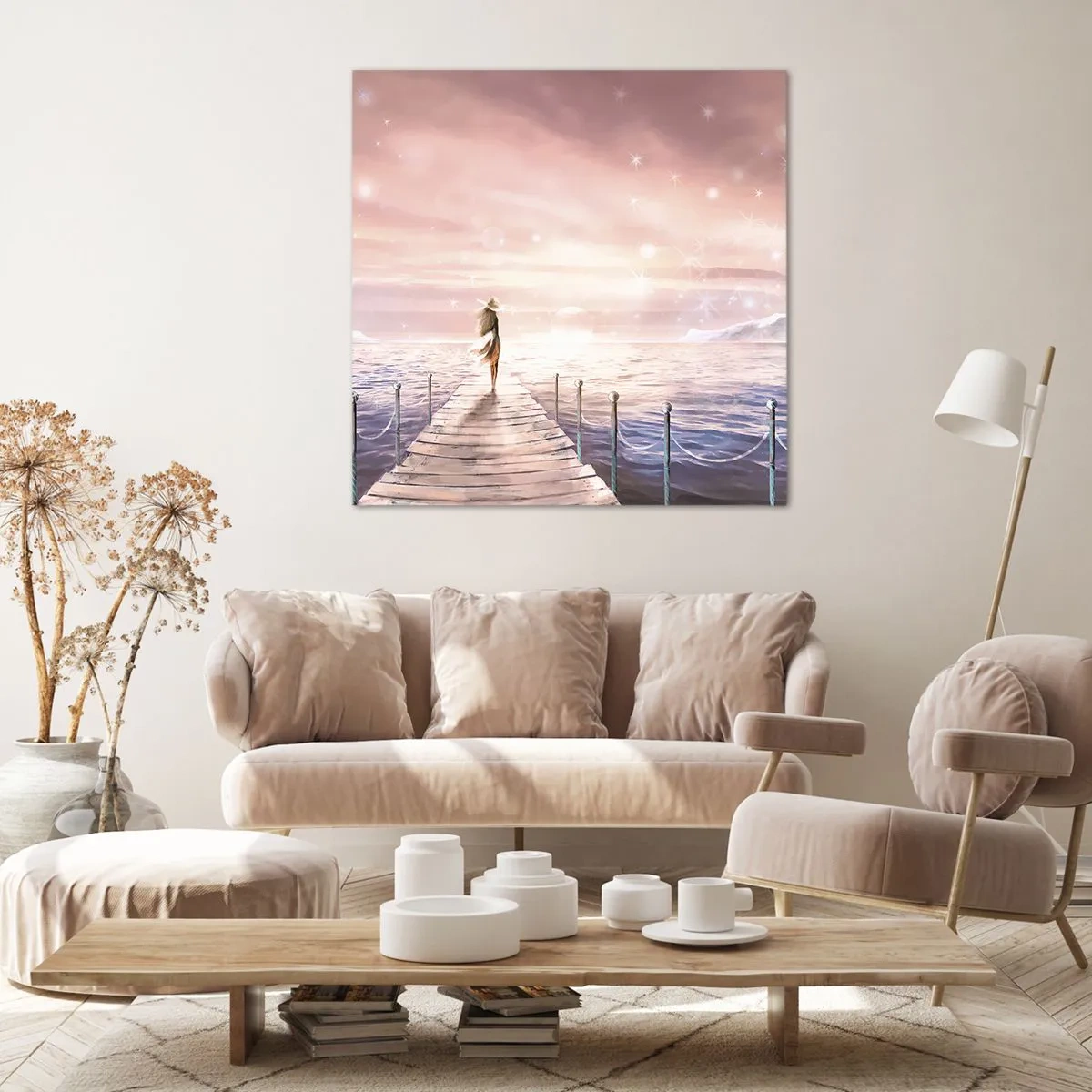 Vászonkép - Egy álom fényében - 70x70 cm