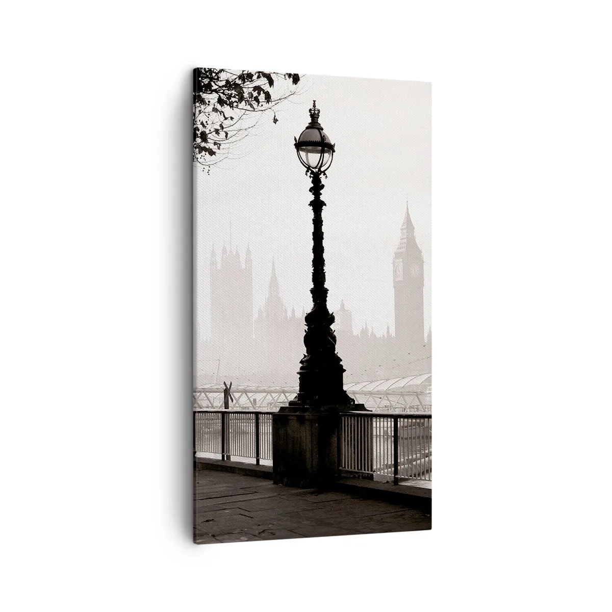 Vászonkép - Londoni reggel - 45x80 cm