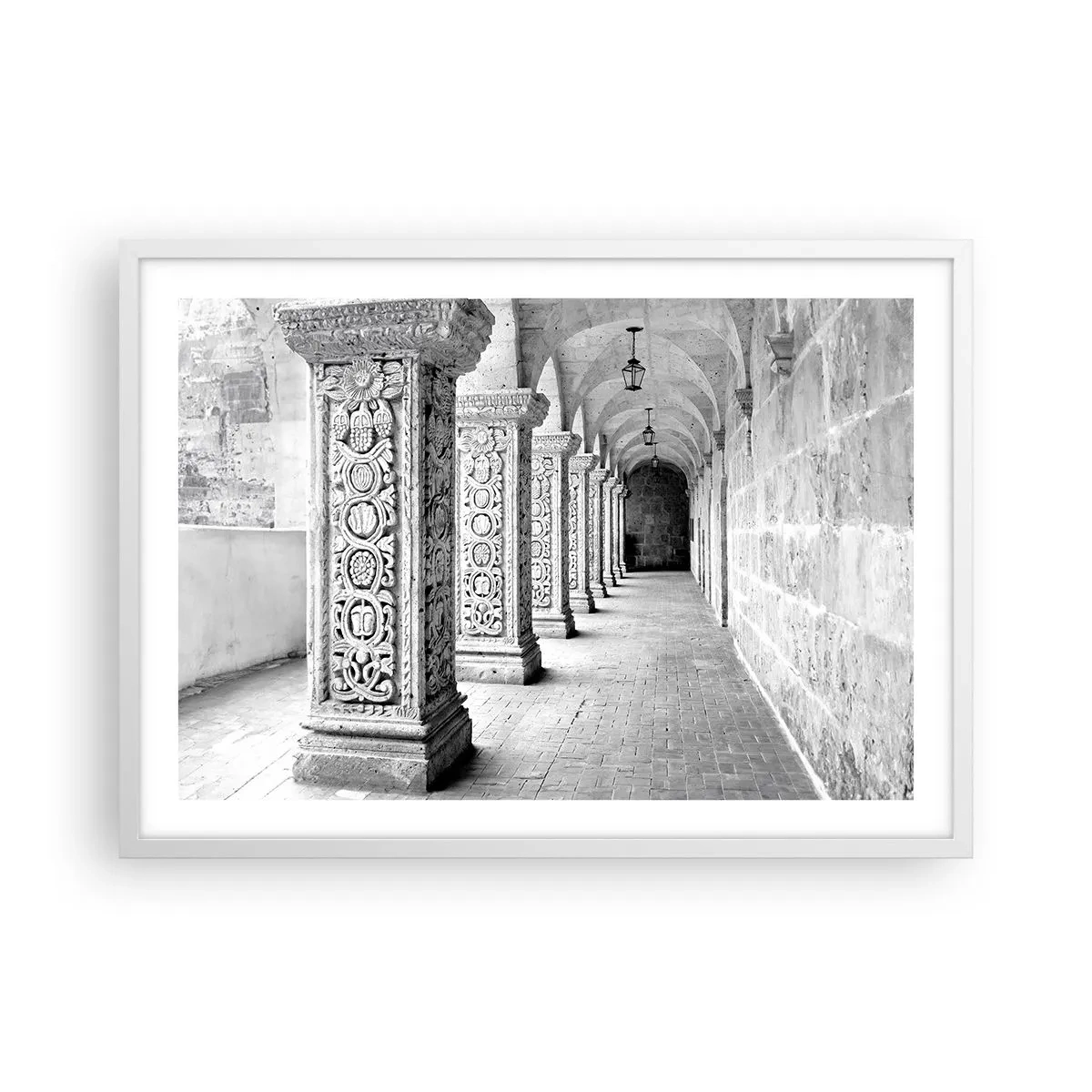 Poszter fekete keretben - És hová megy...? - 70x50 cm