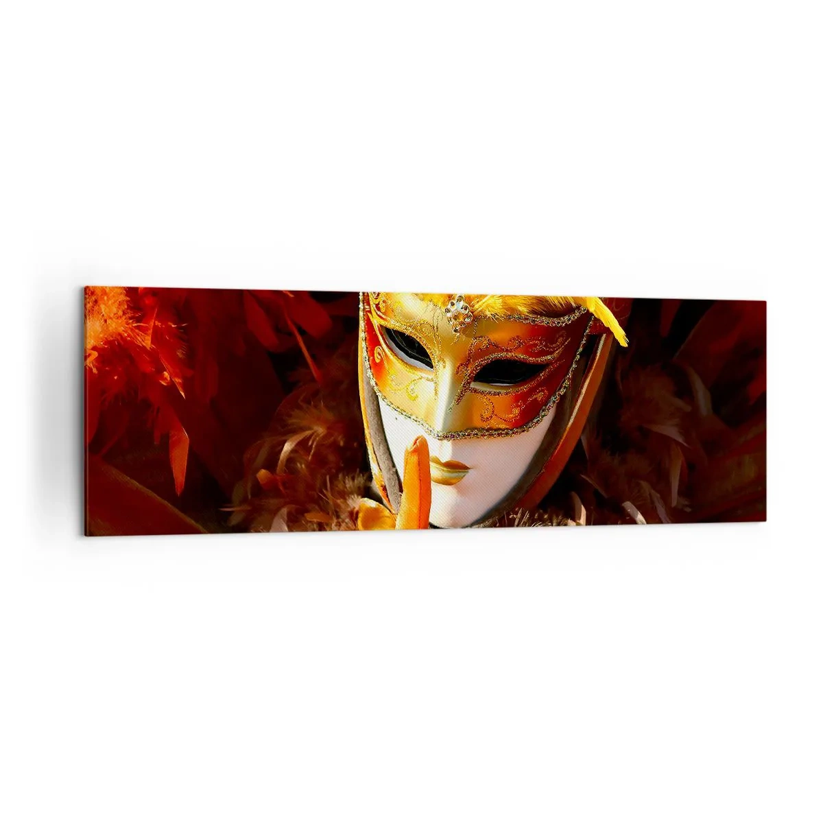 Vászonkép - A rejtély a játék része - 160x50 cm