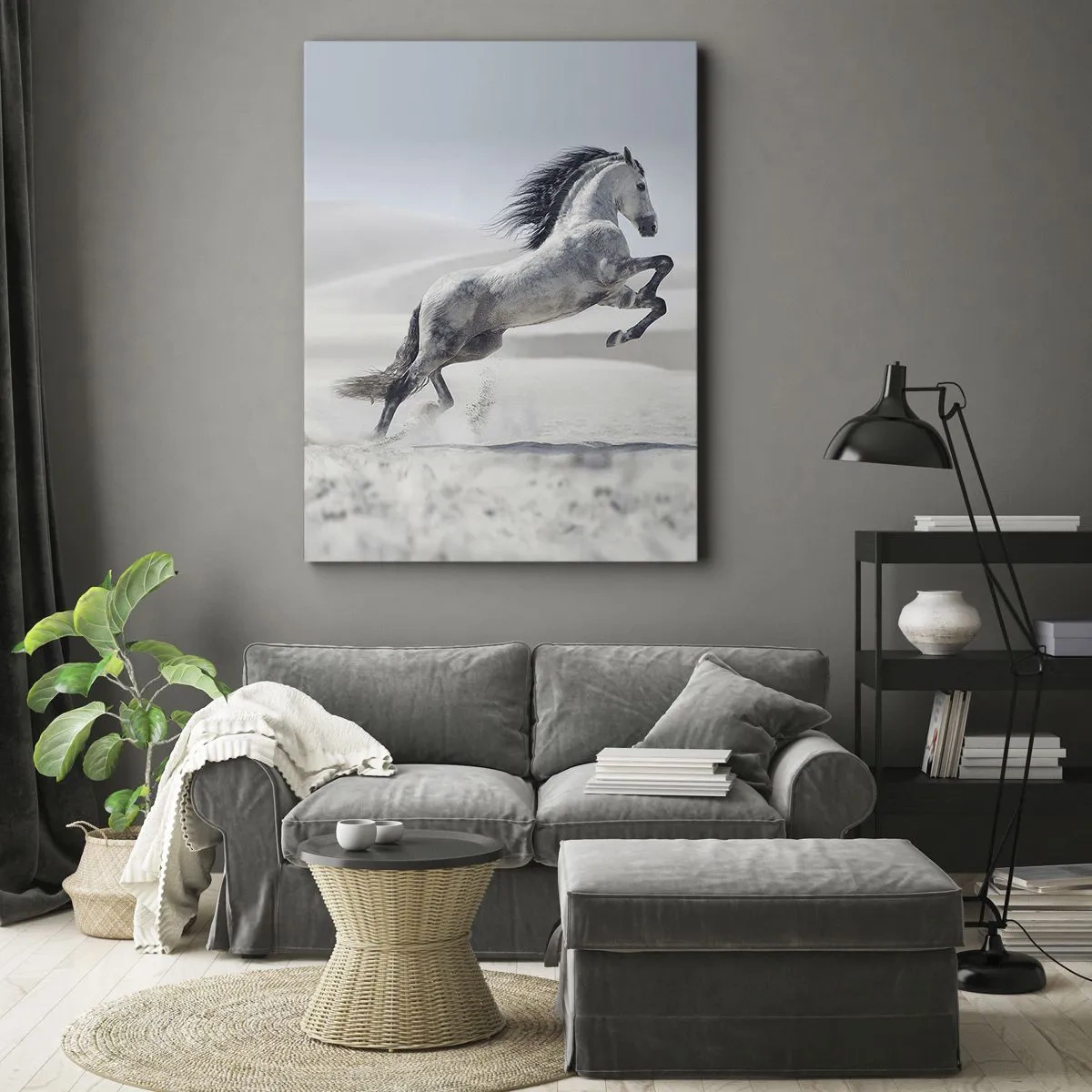 Vászonkép - arab herceg - 55x100 cm