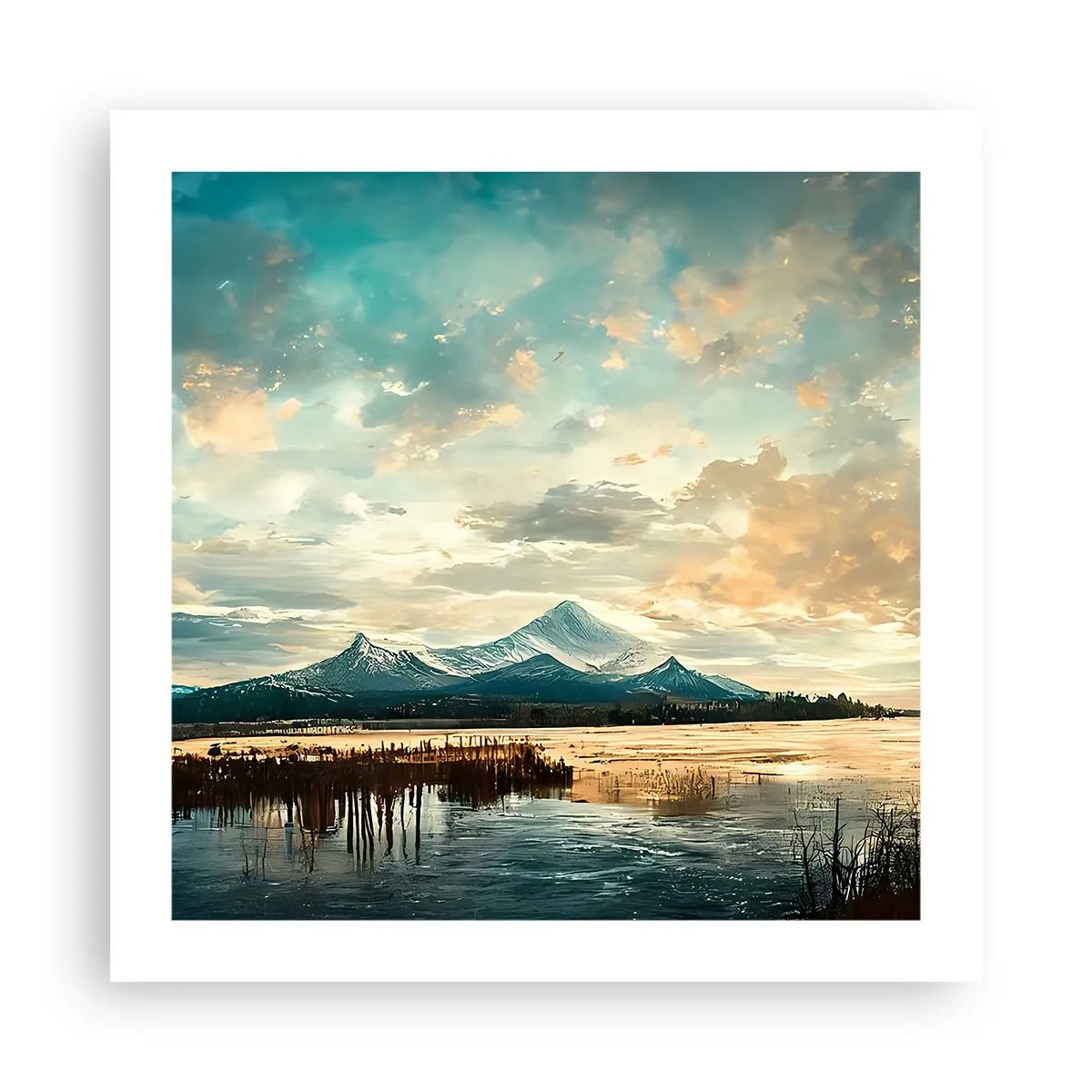 Poszter - Az ég védelme alatt - 50x50 cm