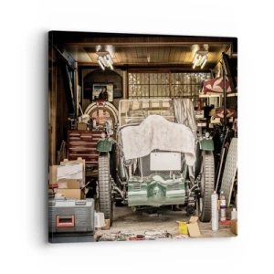 Vászonkép - Vissza a múltba - 30x30 cm