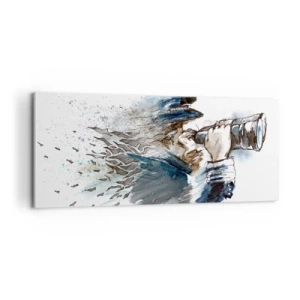 Vászonkép - Tíz a Beaufort-skálán! - 100x40 cm