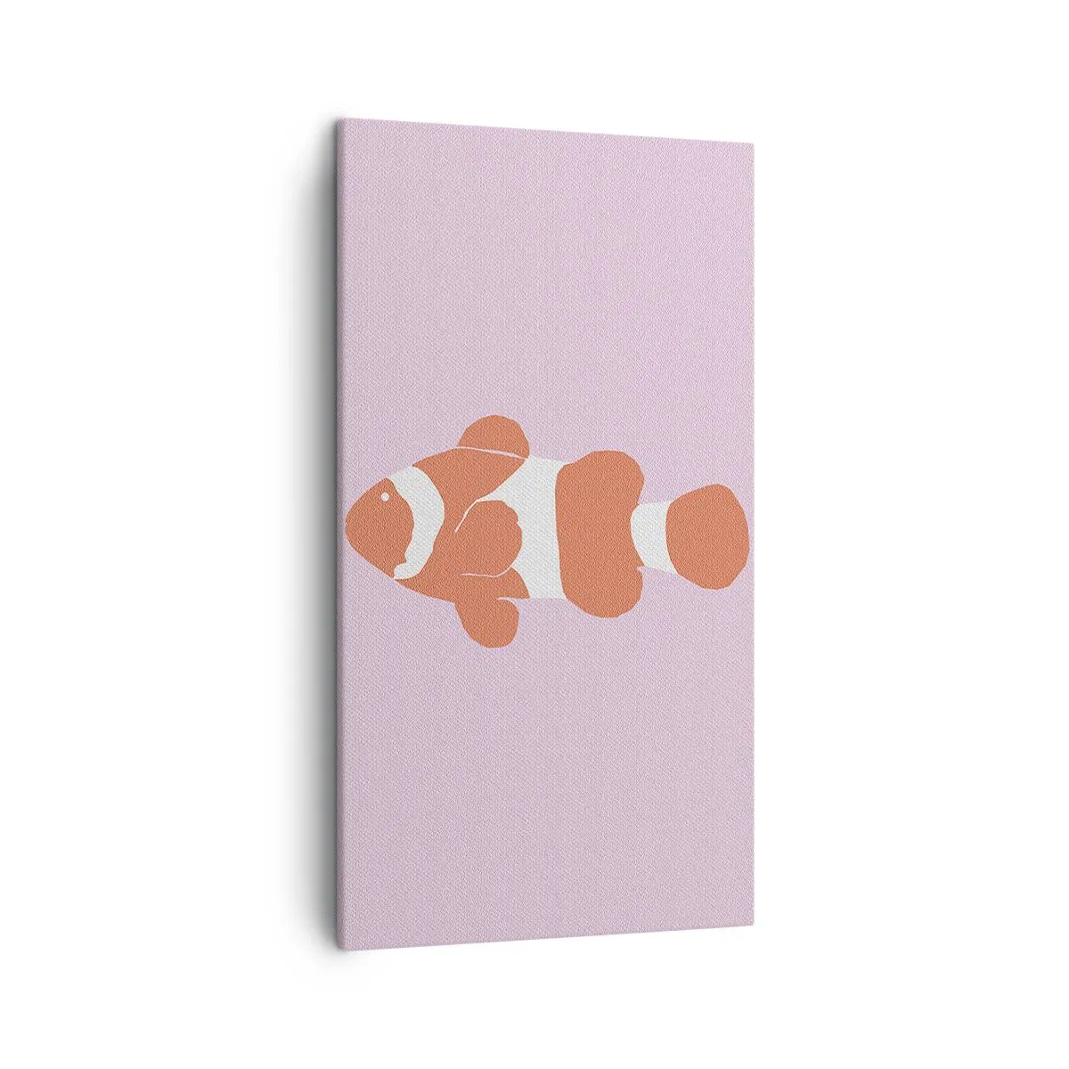 Vászonkép - Illik a korall az arcához és a farkához - 45x80 cm