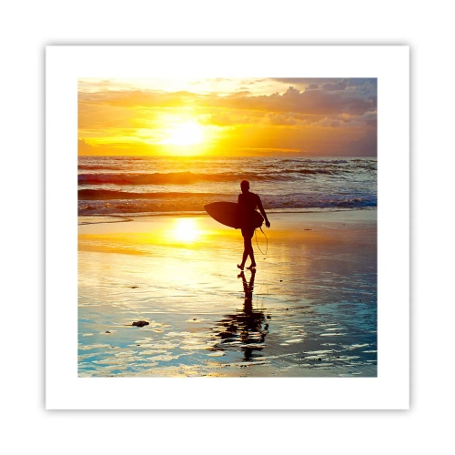 Poszter - A harcos visszatérése - 40x40 cm