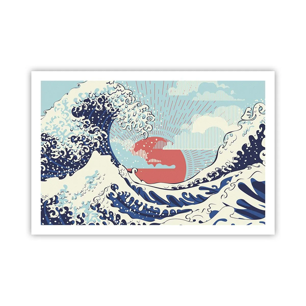 Poszter - Japán inspirációból - 91x61 cm