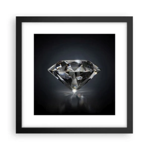 Poszter fehér keretben - Best girls friend - 30x30 cm