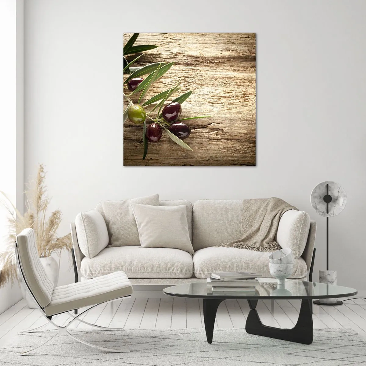 Üveg kép - Egyenesen a természetből - 70x70 cm