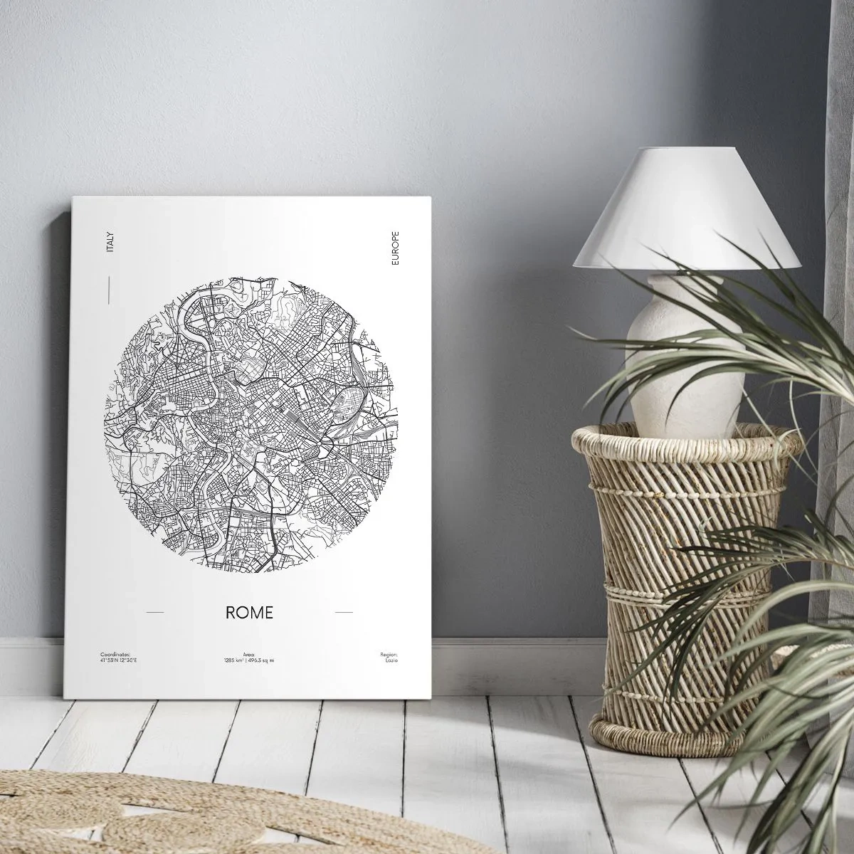 Vászonkép - Róma anatómiája - 65x120 cm