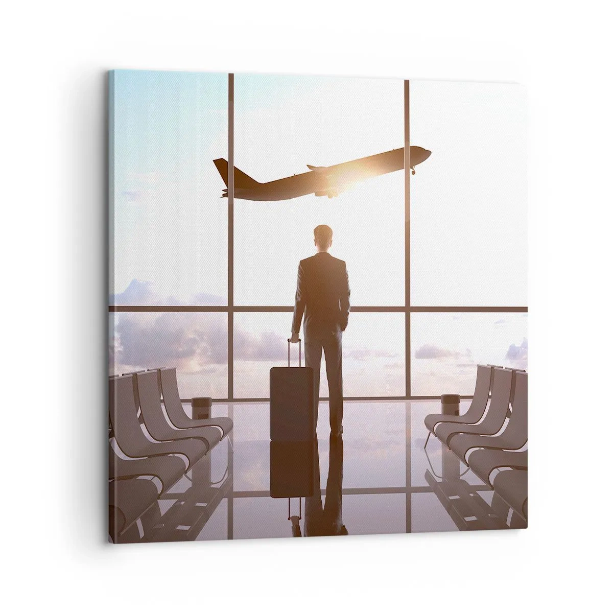 Vászonkép - Van időd, lassíts - 60x60 cm