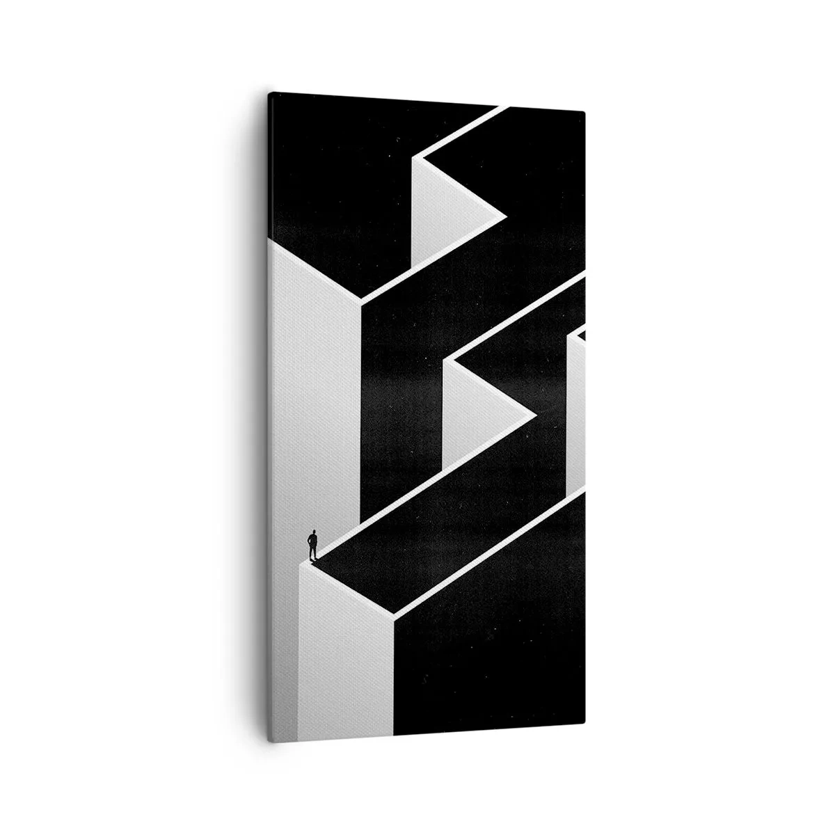 Vászonkép - Magány a csúcson - 55x100 cm