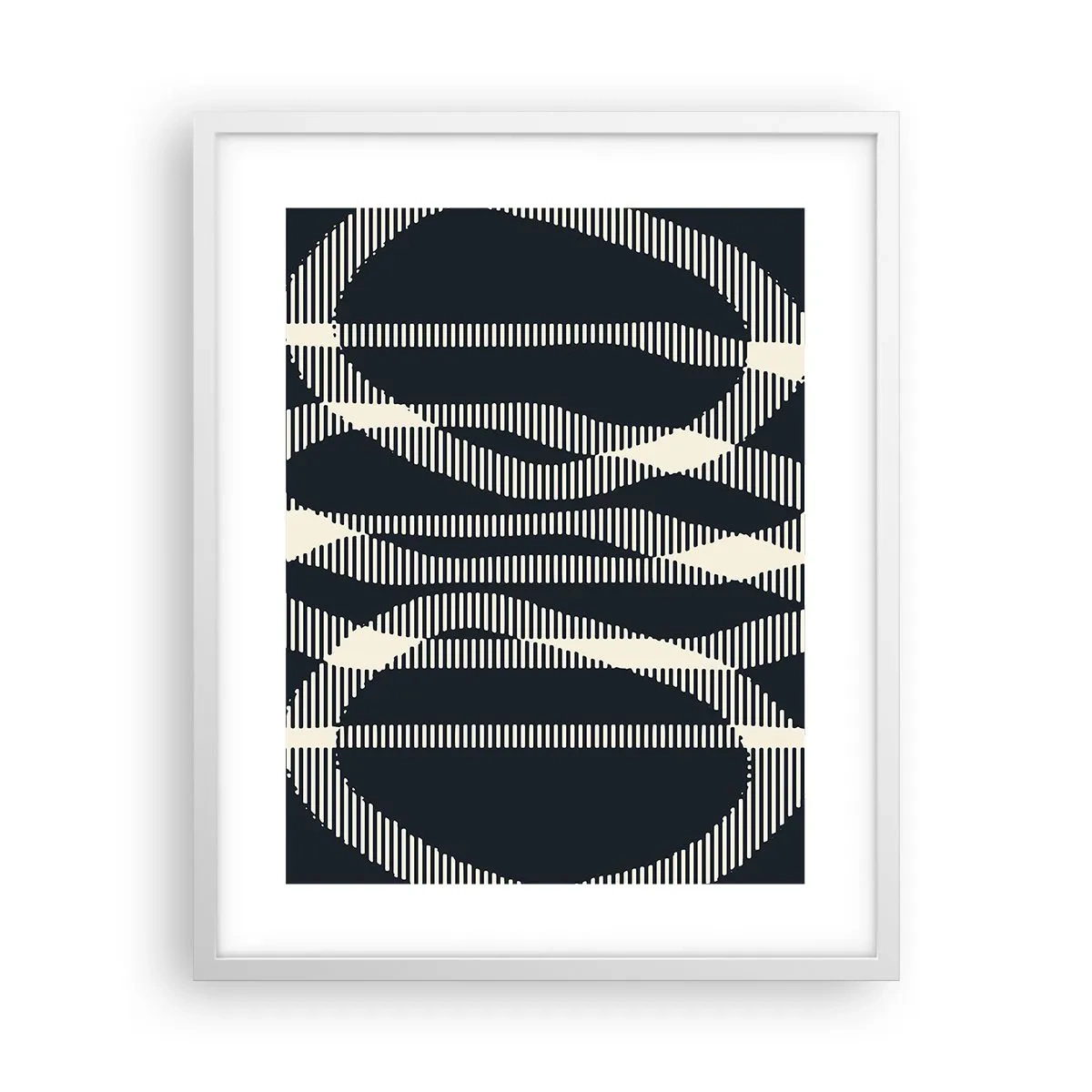 Poszter fekete keretben - Sötétség megtörése kísérlete - 40x50 cm