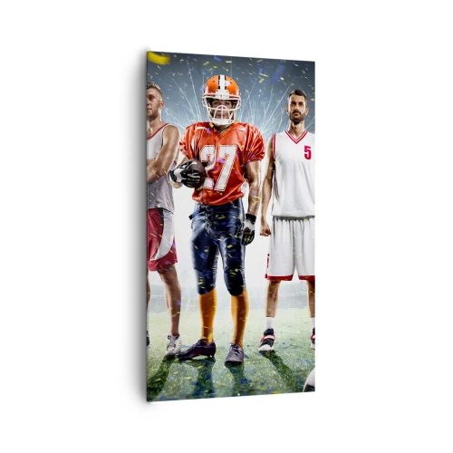 Vászonkép - Mezei gladiátorok - 65x120 cm