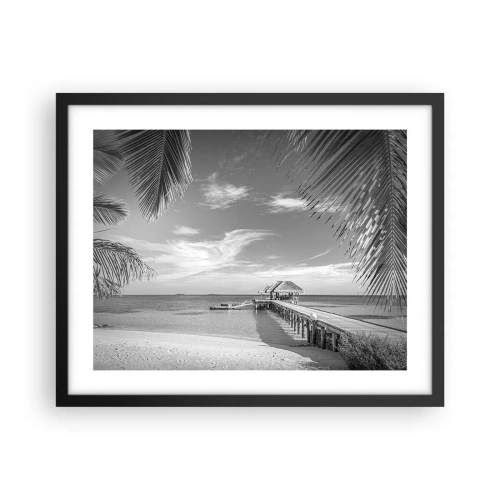 Poszter fehér keretben - Emlék vagy álom? - 50x40 cm